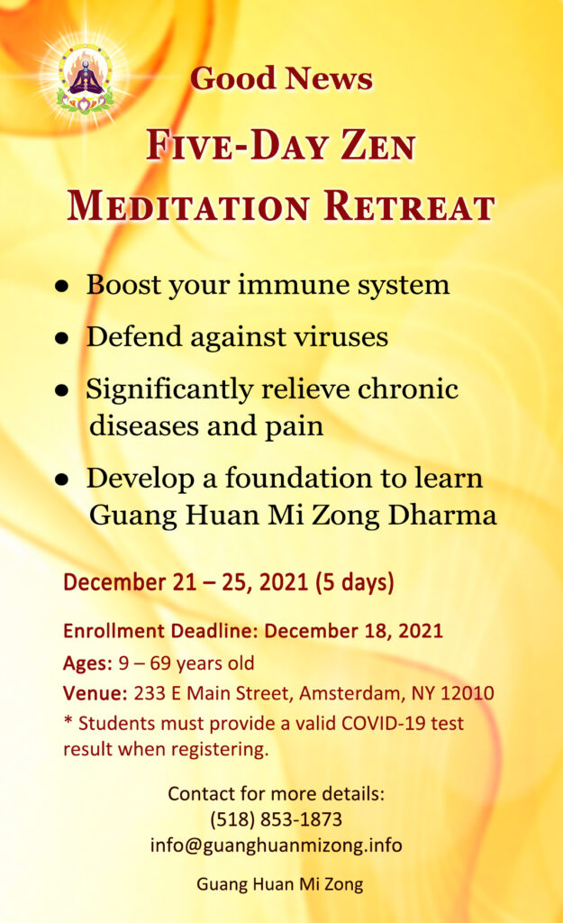 5-Day Zen Meditation Retreat